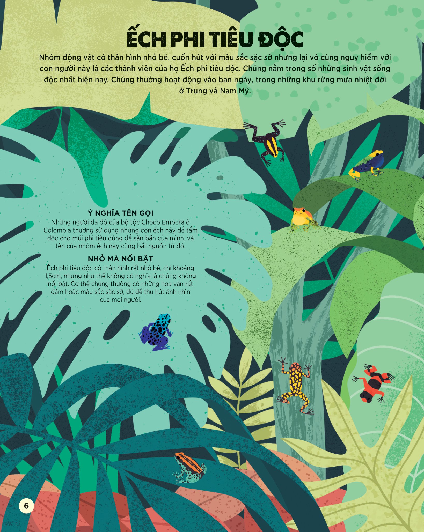 bách khoa tri thức dành cho trẻ em - các sinh vật cực độc trên trái đất - Ảnh 7
