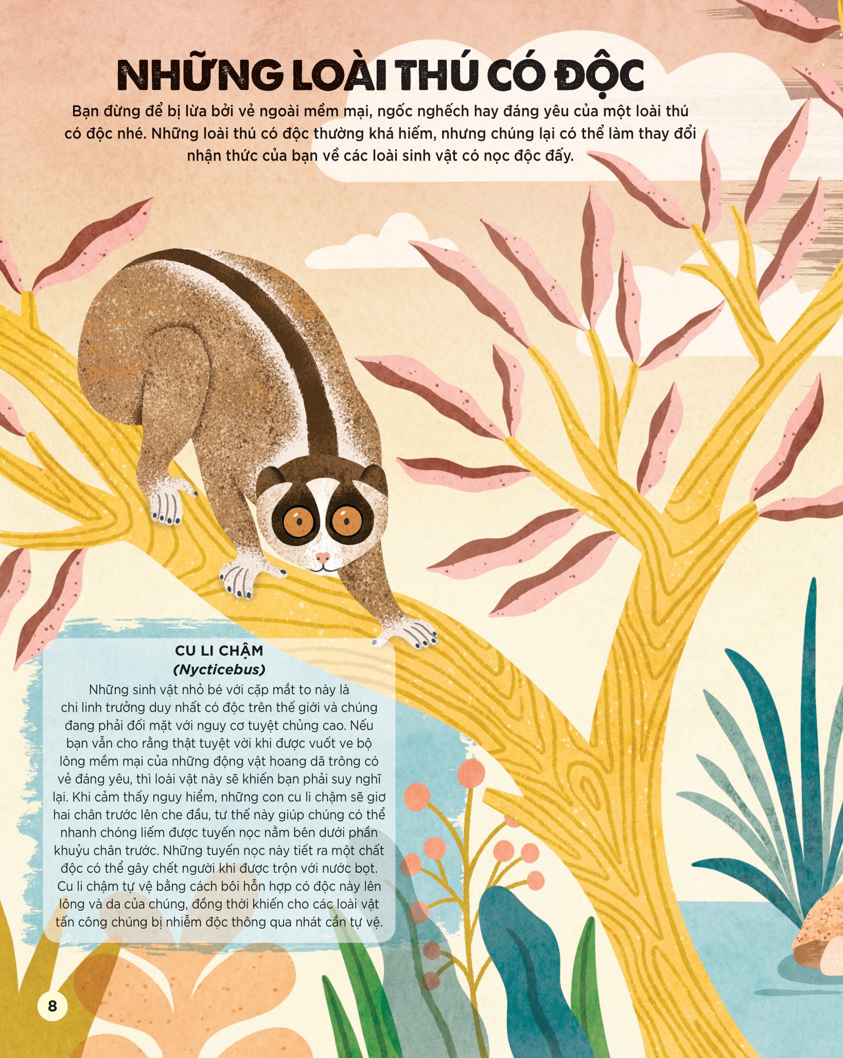 bách khoa tri thức dành cho trẻ em - các sinh vật cực độc trên trái đất - Ảnh 9