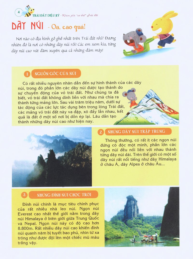 bách khoa tri thức đầu đời cho trẻ em -trái đất diệu kỳ - khám phá “cơ thể” trái đất - Ảnh 4