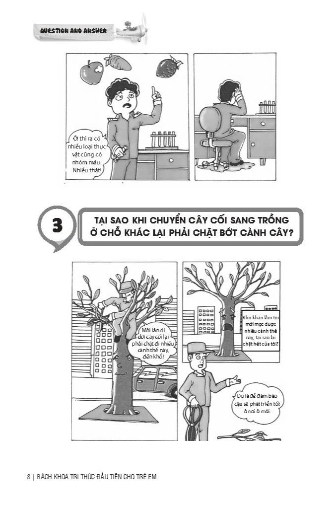 bách khoa tri thức đầu tiên cho trẻ em - câu hỏi và trả lời - bìa cứng - Ảnh 7