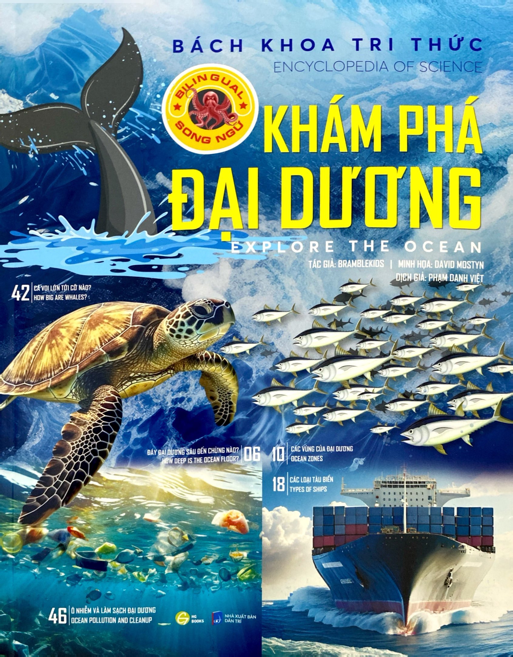 bách khoa tri thức - khám phá đại dương - explore the ocean (song ngữ) - Ảnh 2