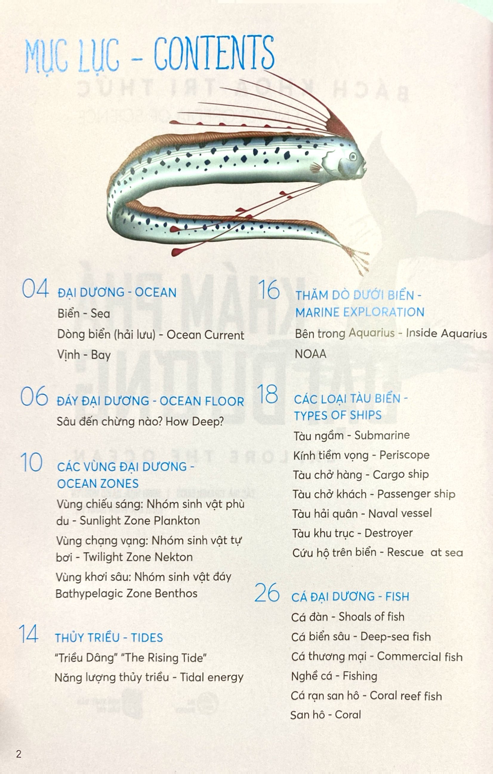 bách khoa tri thức - khám phá đại dương - explore the ocean (song ngữ) - Ảnh 3