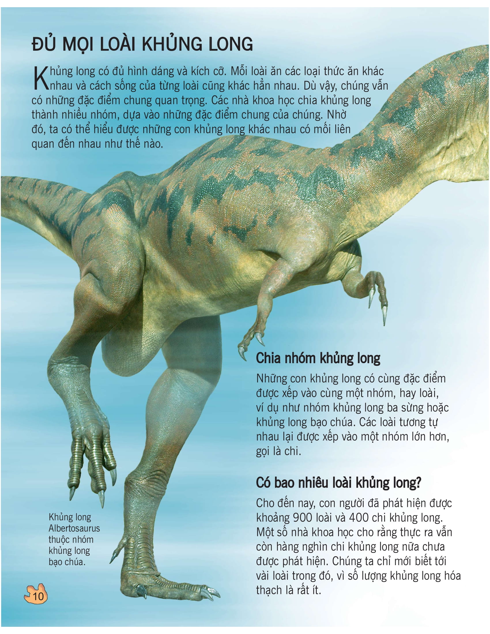 bách khoa tri thức về khám phá thế giới cho trẻ em - khủng long (tái bản 2020) - Ảnh 10