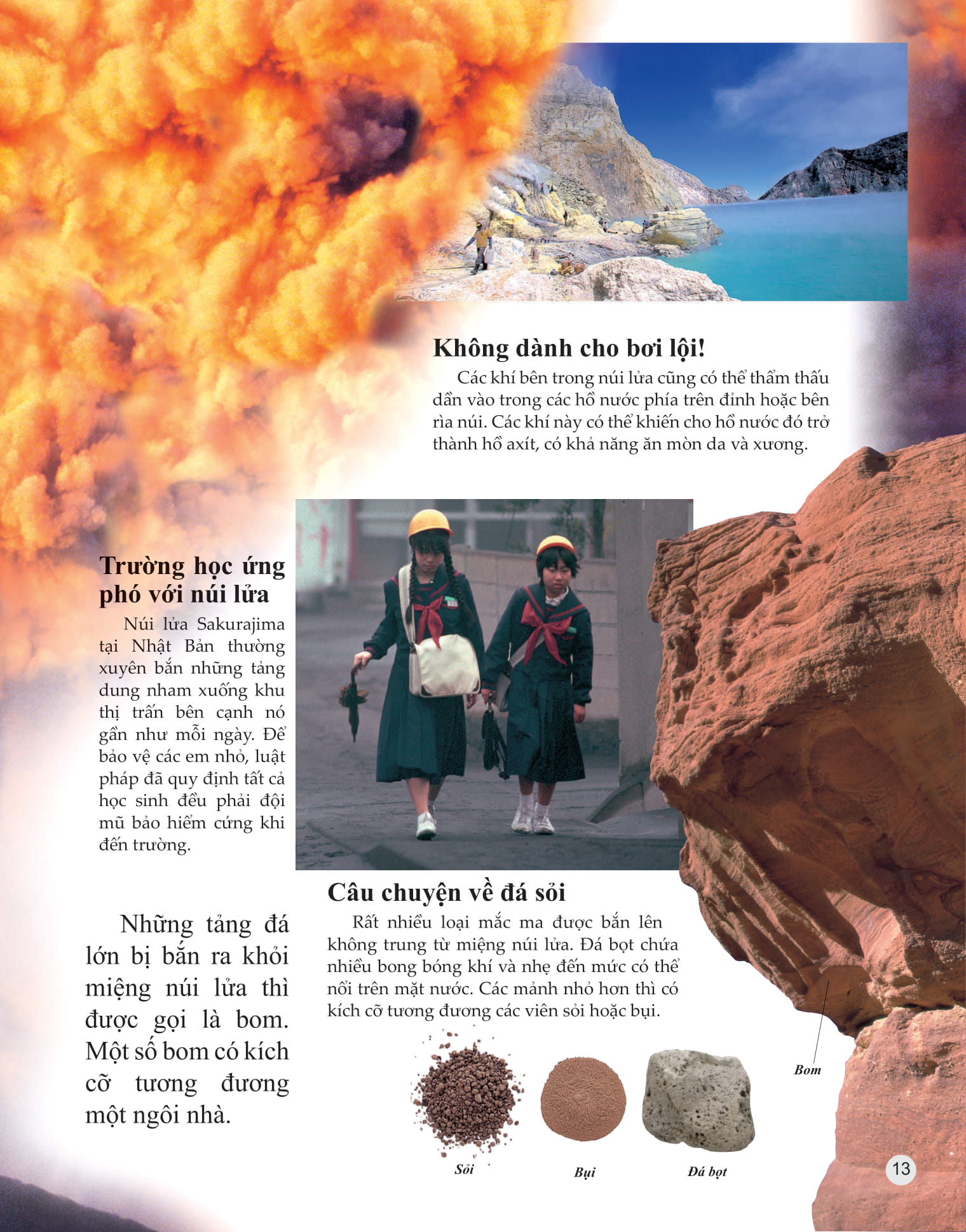 bách khoa tri thức về khám phá thế giới cho trẻ em - volcano - núi lửa - Ảnh 4
