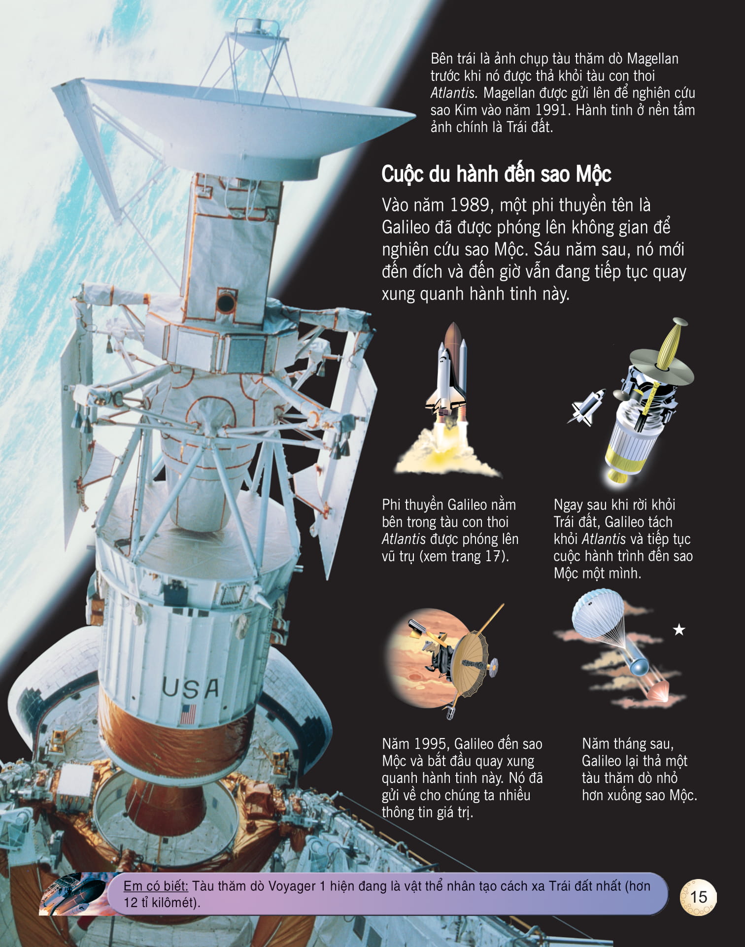 bách khoa tri thức về khám phá thế giới cho trẻ em - vũ trụ (tái bản 2018) - Ảnh 2