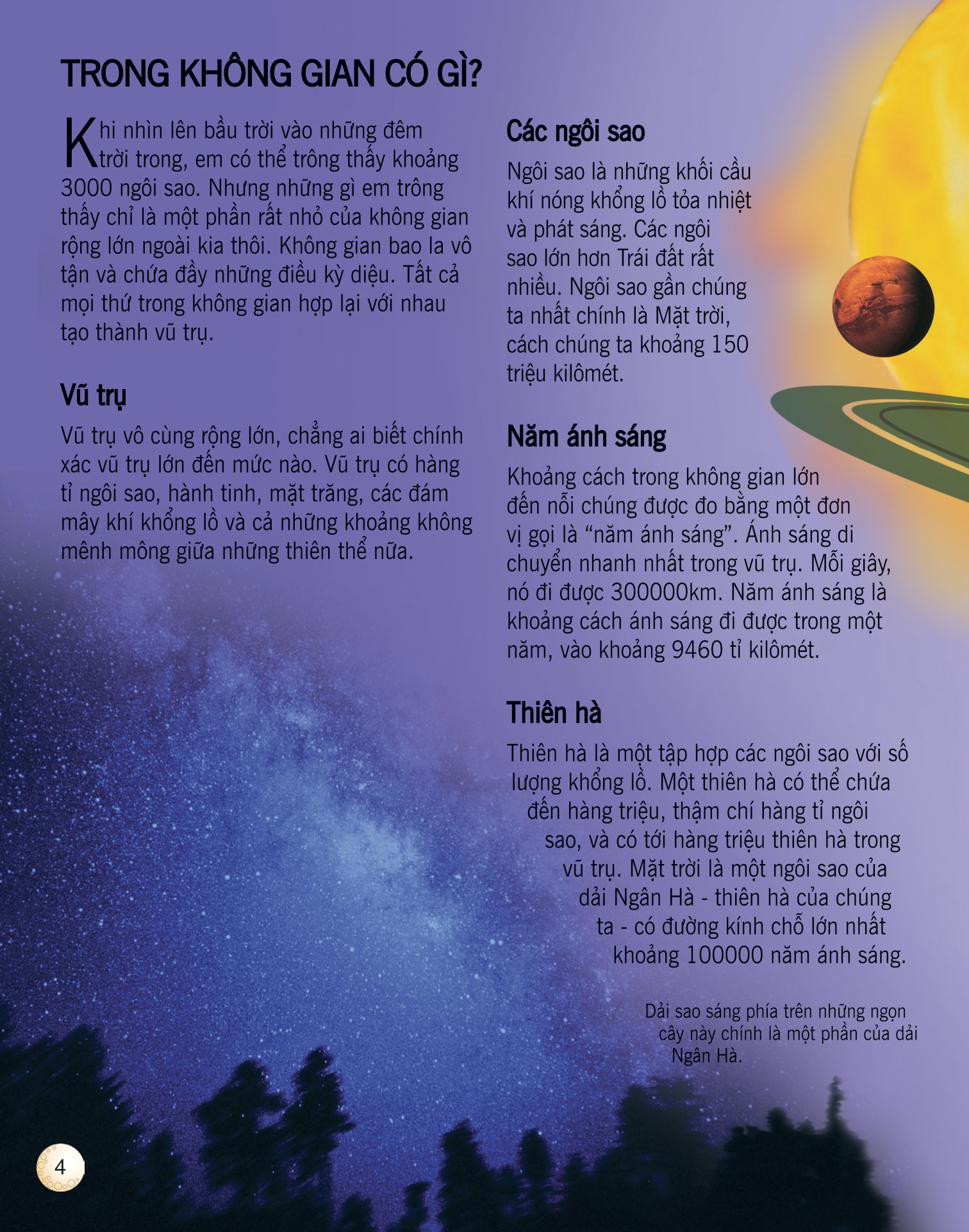 bách khoa tri thức về khám phá thế giới cho trẻ em - vũ trụ (tái bản 2018) - Ảnh 9