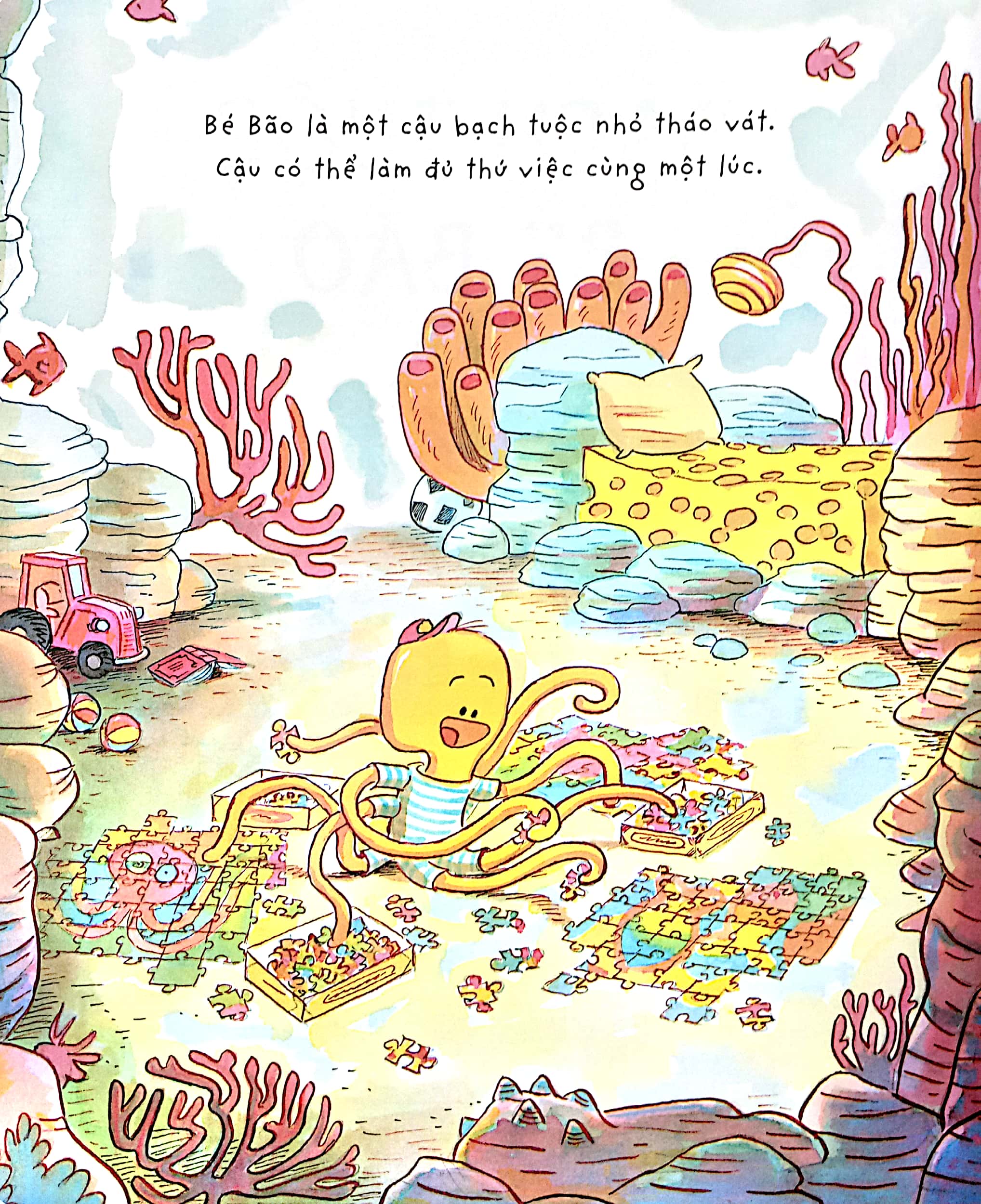 bạch tuộc bé bão - Ảnh 3