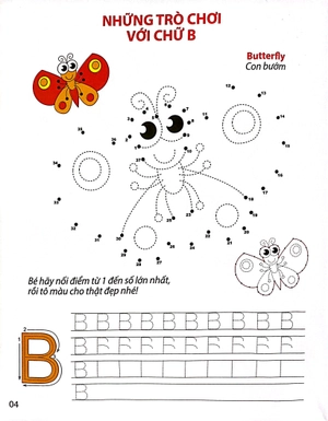back to school - bé tập tô & đố vui với bảng chữ cái tiếng anh (song ngữ anh việt) - Ảnh 5