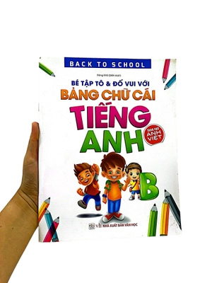 back to school - bé tập tô & đố vui với bảng chữ cái tiếng anh (song ngữ anh việt) - Ảnh 8
