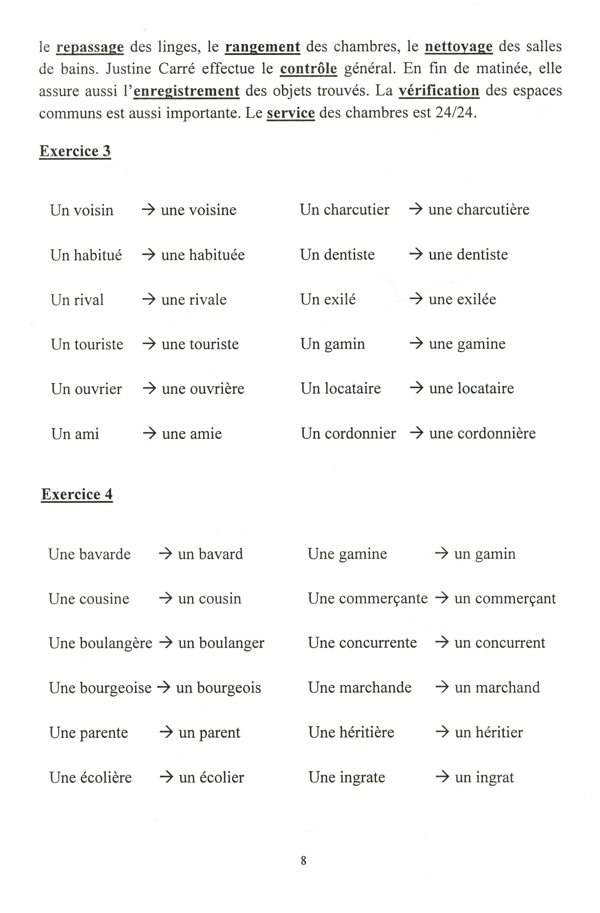 bài giải ngữ pháp tiếng pháp - Ảnh 5
