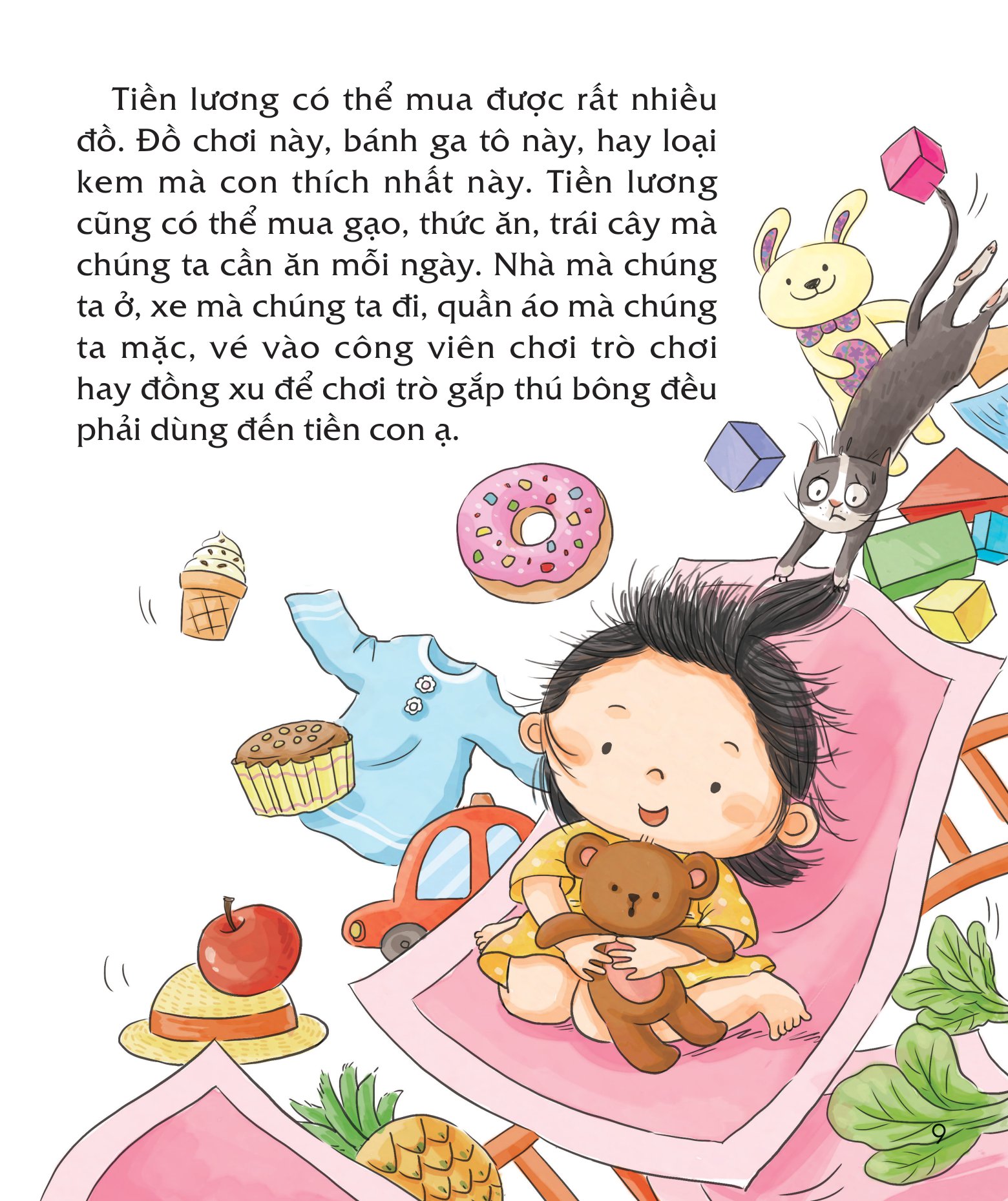 bài học đầu đời cho bé - con thích bố ở nhà cơ! - giúp trẻ hiểu lý do vì sao người lớn cần phải đi làm - Ảnh 6