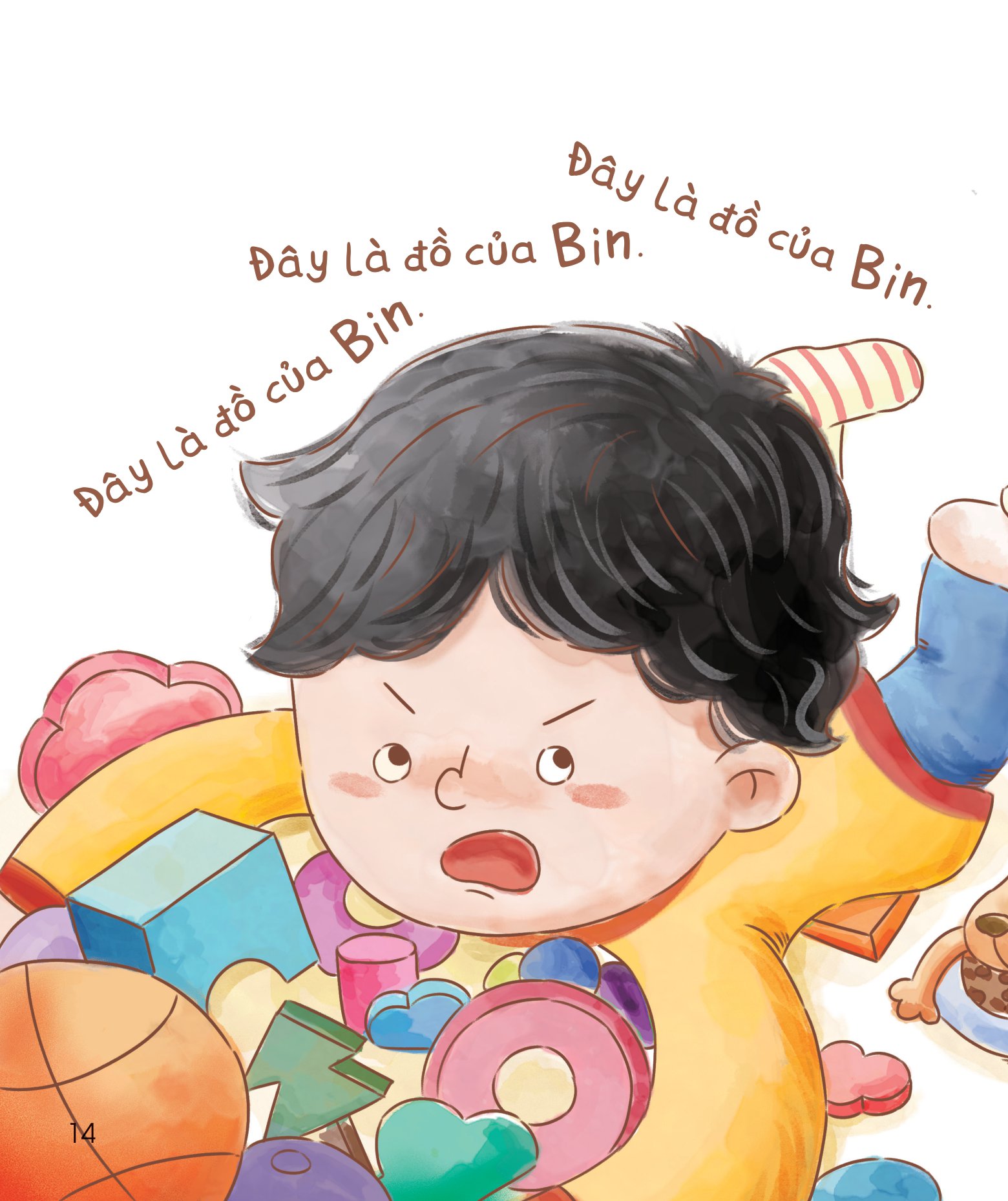 bài học đầu đời cho bé - không được đụng vào đồ của tớ! - giúp trẻ biết chia sẻ, nhường nhịn và không ích kỷ - Ảnh 12