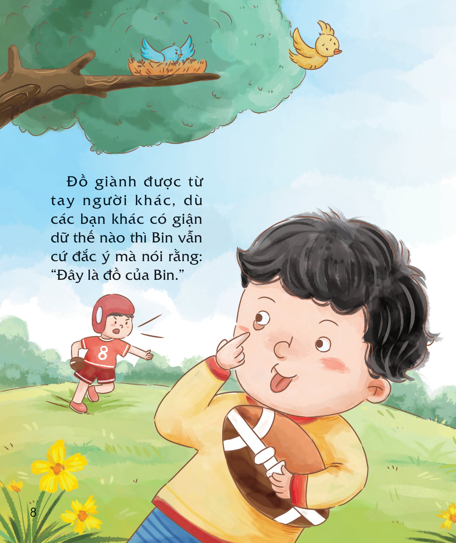 bài học đầu đời cho bé - không được đụng vào đồ của tớ! - giúp trẻ biết chia sẻ, nhường nhịn và không ích kỷ - Ảnh 6