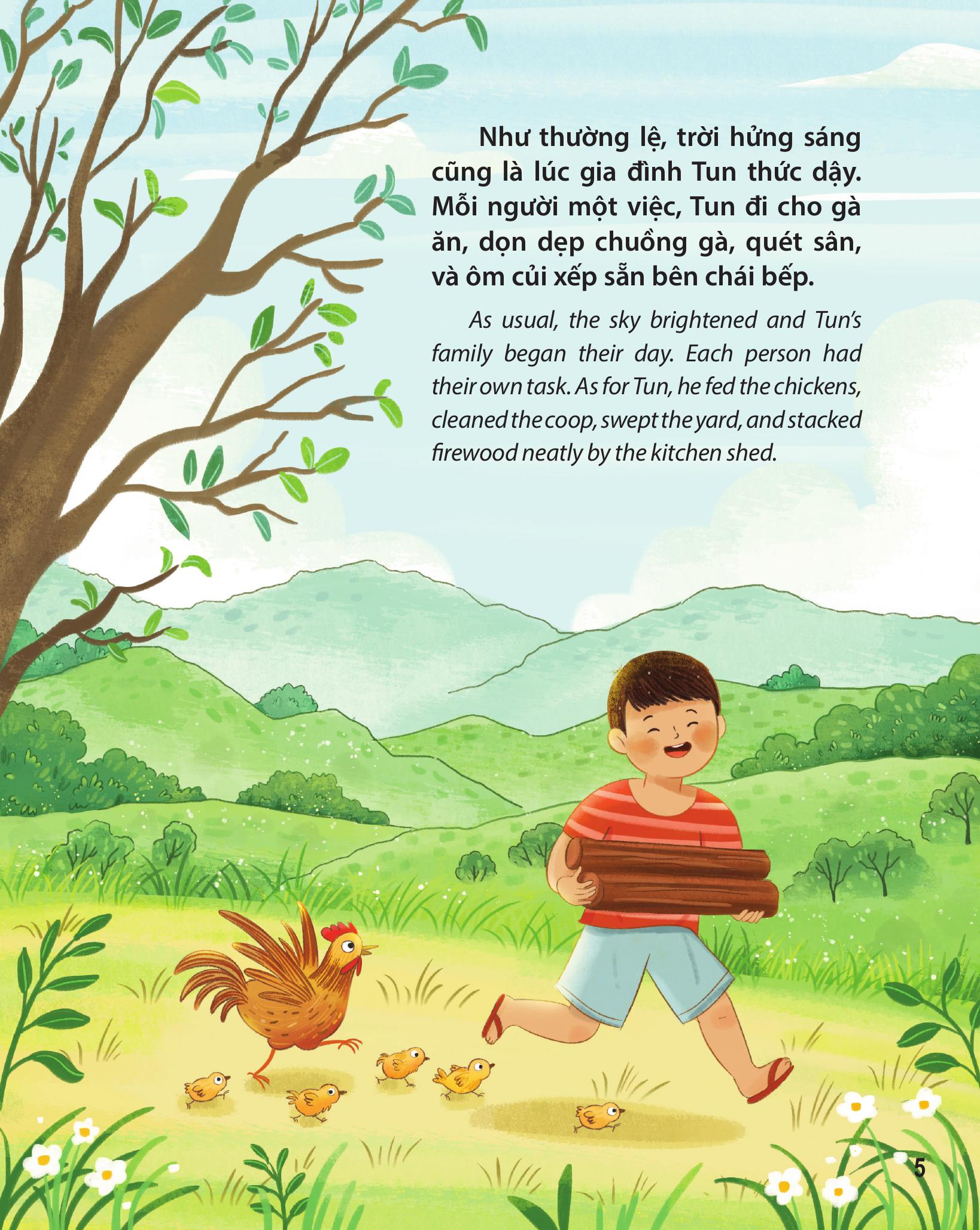 Bài Học Hay Từ 5 Điều Bác Dạy - Học Tập Tốt Lao Động Tốt - Cõng Em Đến Lớp - Ảnh 5