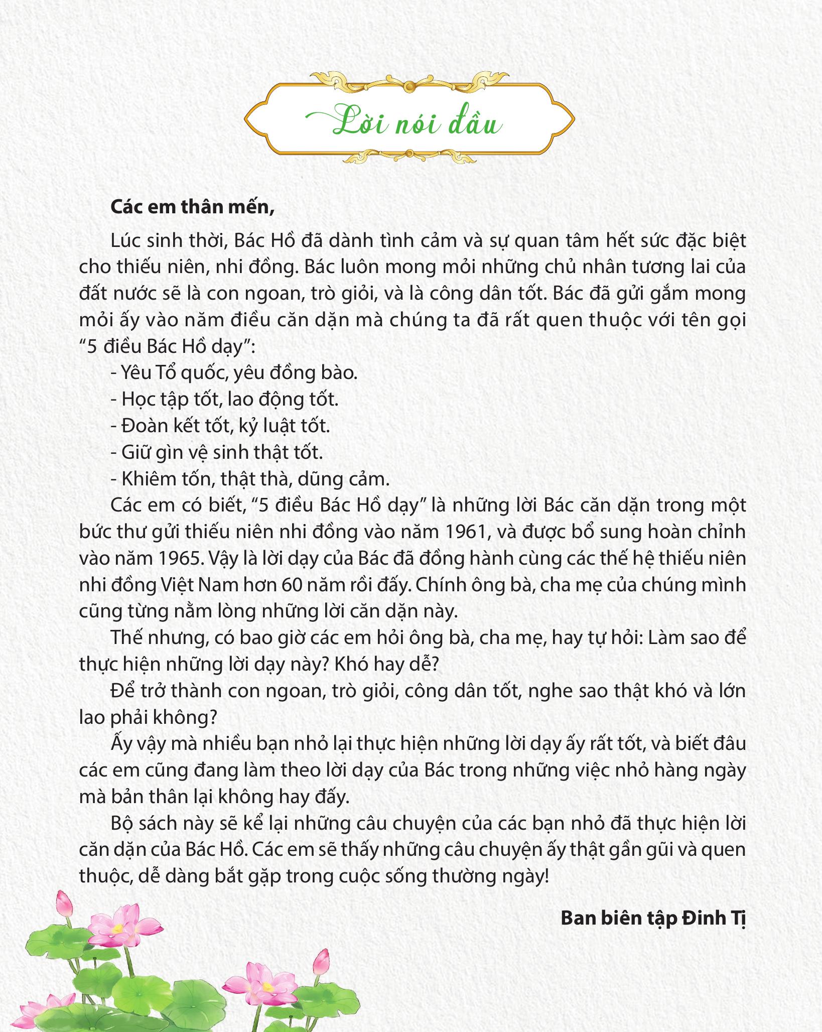 Bài Học Hay Từ 5 Điều Bác Dạy - Khiêm Tốn, Thật Thà, Dũng Cảm - Lời Thú Nhận Chân Thành - Ảnh 4