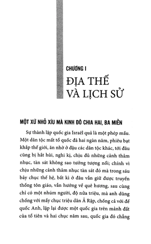 bài học israel - cuộc hồi sinh vĩ đại của dân tộc thông minh nhất thế giới (tái bản 2023) - Ảnh 6