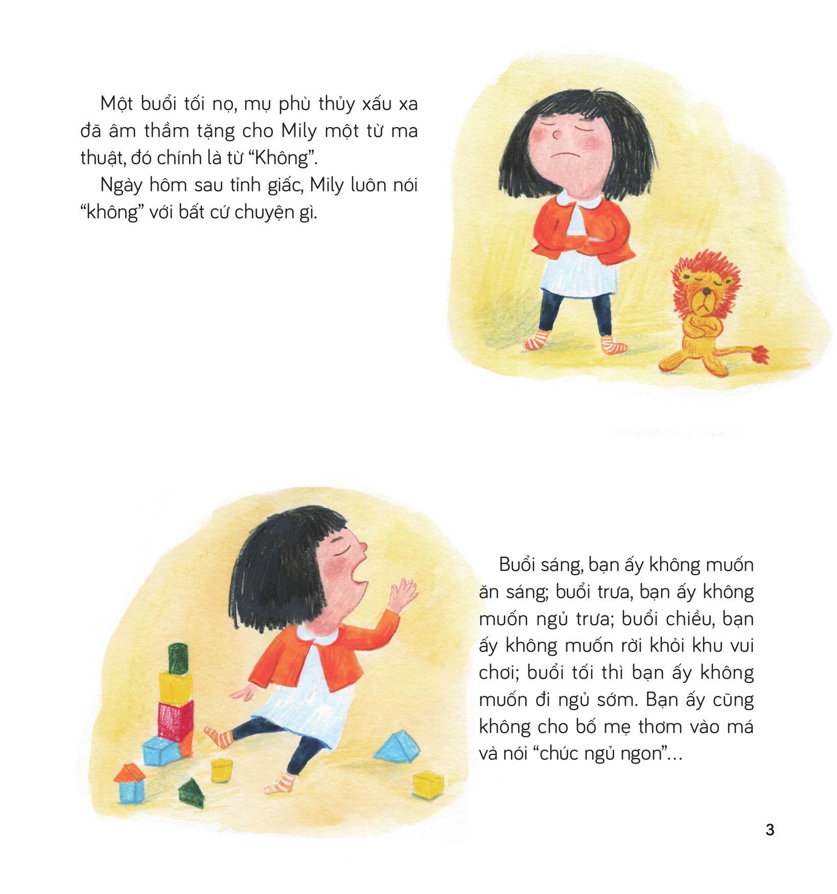 Bài Học Nhỏ Cho Trẻ Mầm Non - Bạn Mily Không Còn Nói “Không” - Ảnh 3