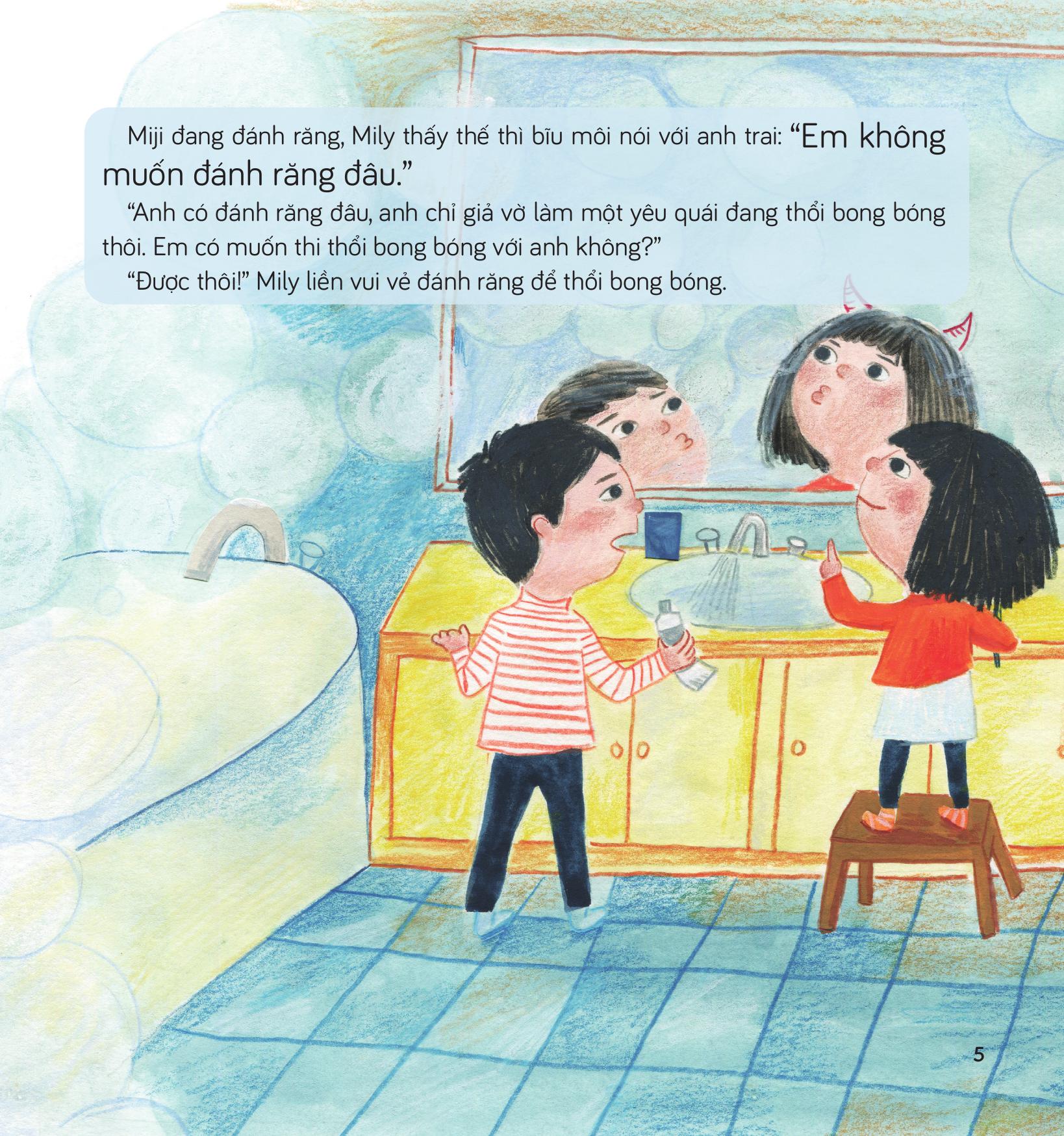 Bài Học Nhỏ Cho Trẻ Mầm Non - Bạn Mily Không Còn Nói “Không” - Ảnh 5