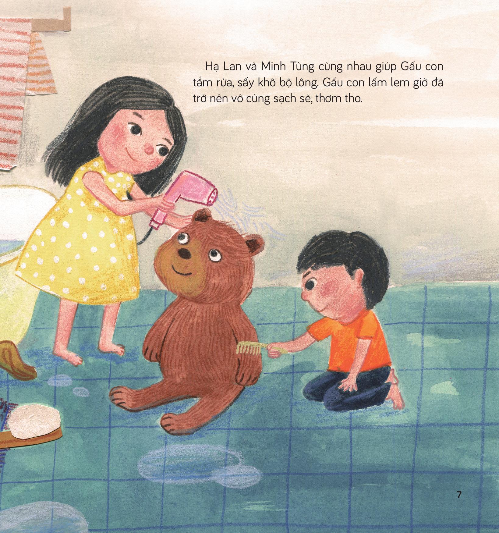 Bài Học Nhỏ Cho Trẻ Mầm Non - Gấu Con Là Em Trai Hay Em Gái? - Ảnh 8