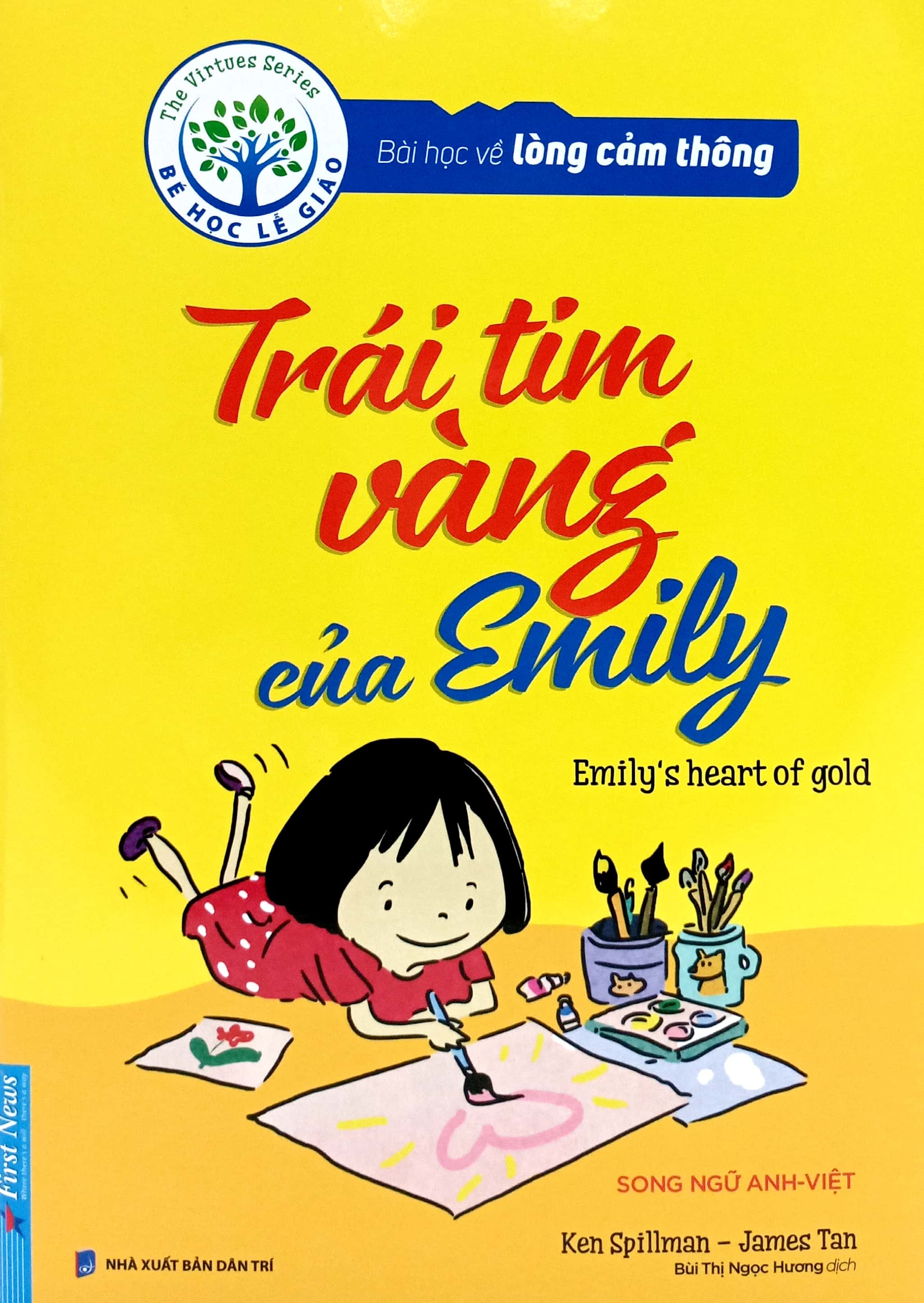 bài học về lòng cảm thông - trái tim vàng của emily (song ngữ anh - việt) (tái bản 2024) - Ảnh 2