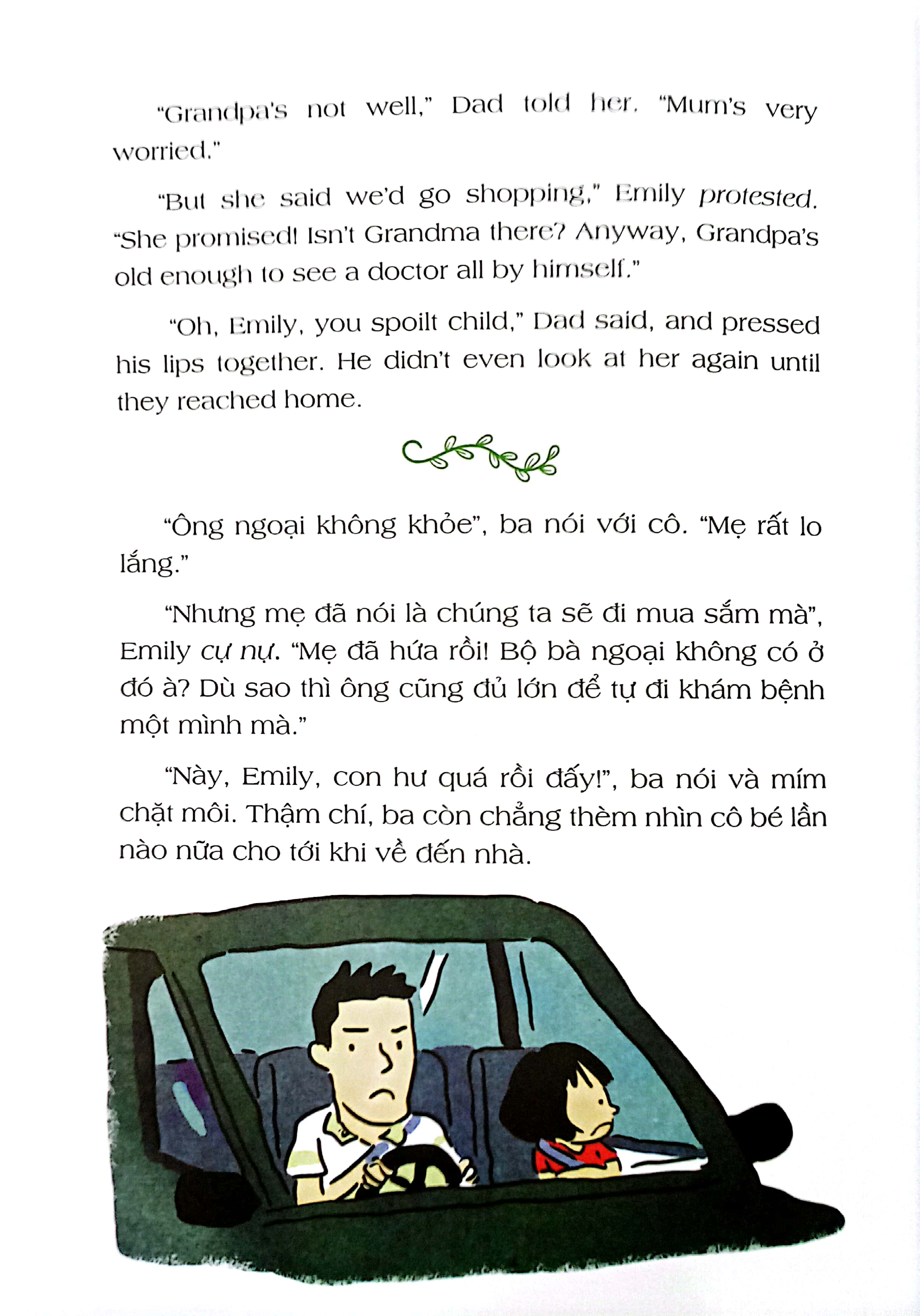 bài học về lòng cảm thông - trái tim vàng của emily (song ngữ anh - việt) (tái bản 2024) - Ảnh 6