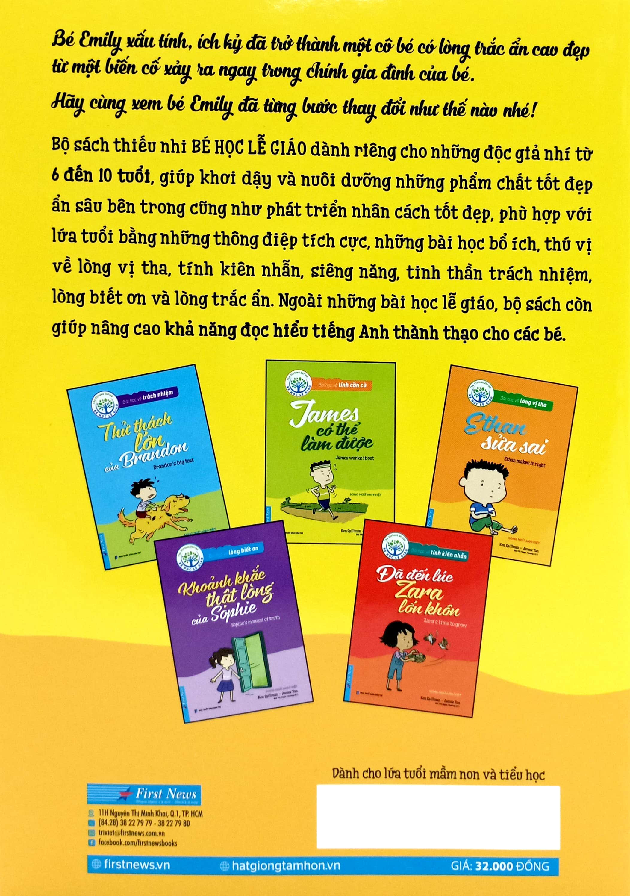 bài học về lòng cảm thông - trái tim vàng của emily (song ngữ anh - việt) (tái bản 2024) - Ảnh 7