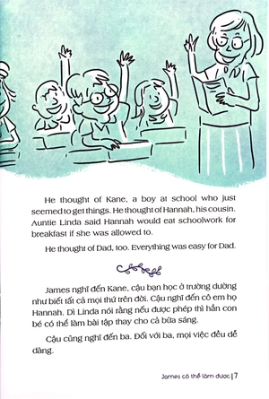 bài học về tính cần cù - james có thể làm được (song ngữ anh - việt) (tái bản 2024) - Ảnh 6