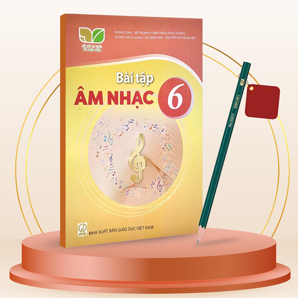 Bài Tập Âm Nhạc 6 (Kết Nối) (Chuẩn) - Kèm Bút Chì 2B Deli 33312-2B