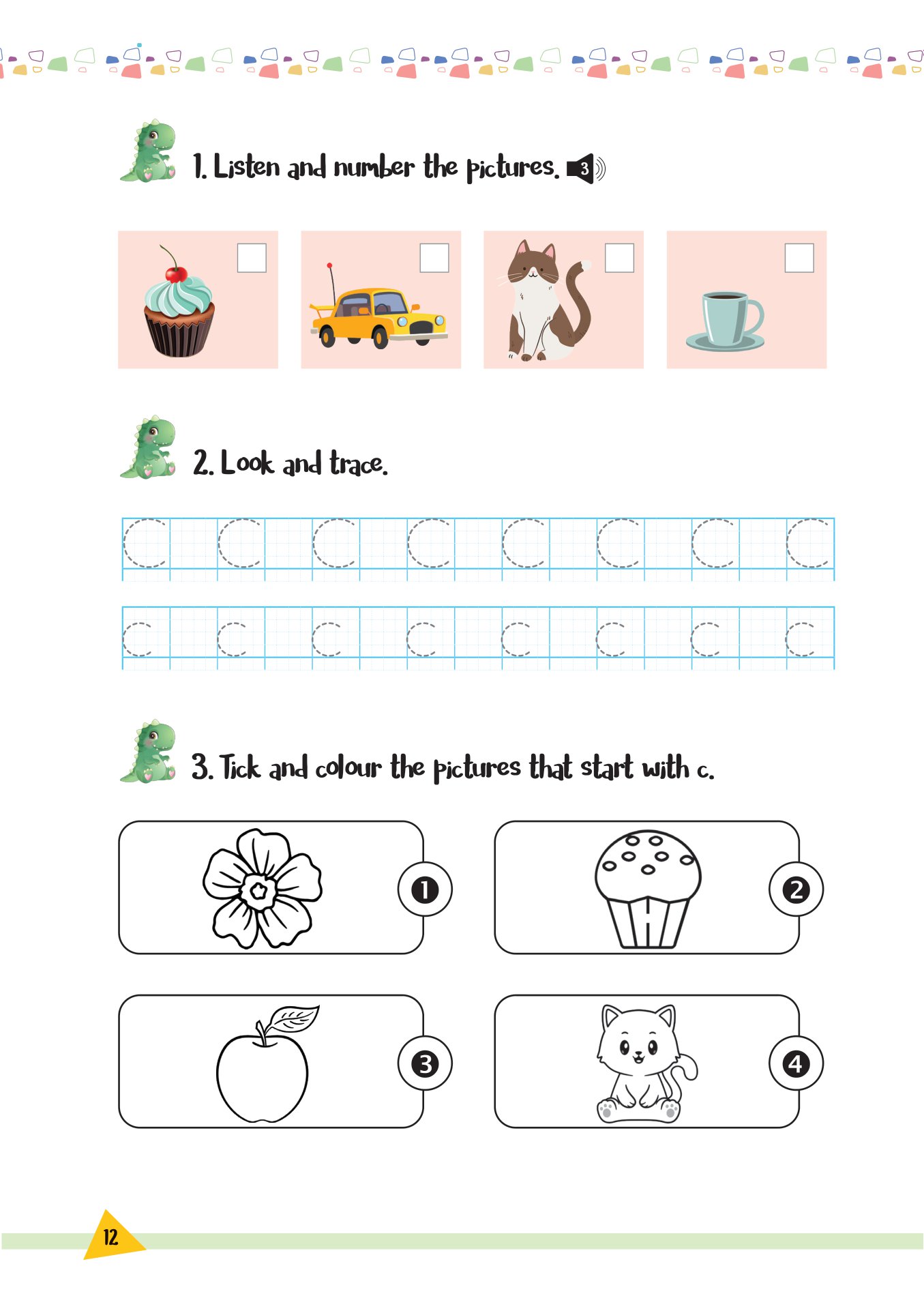 bài tập bổ trợ nâng cao tiếng anh lớp 1 - Ảnh 13