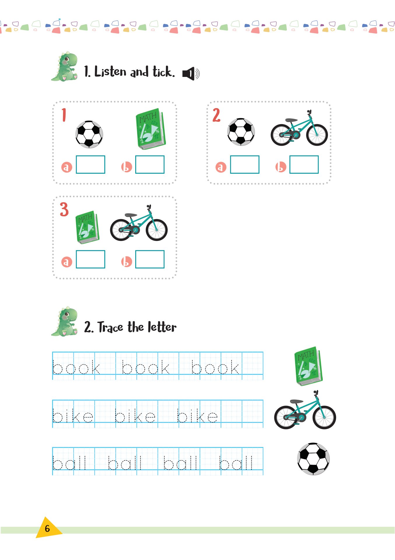 bài tập bổ trợ nâng cao tiếng anh lớp 1 - Ảnh 7