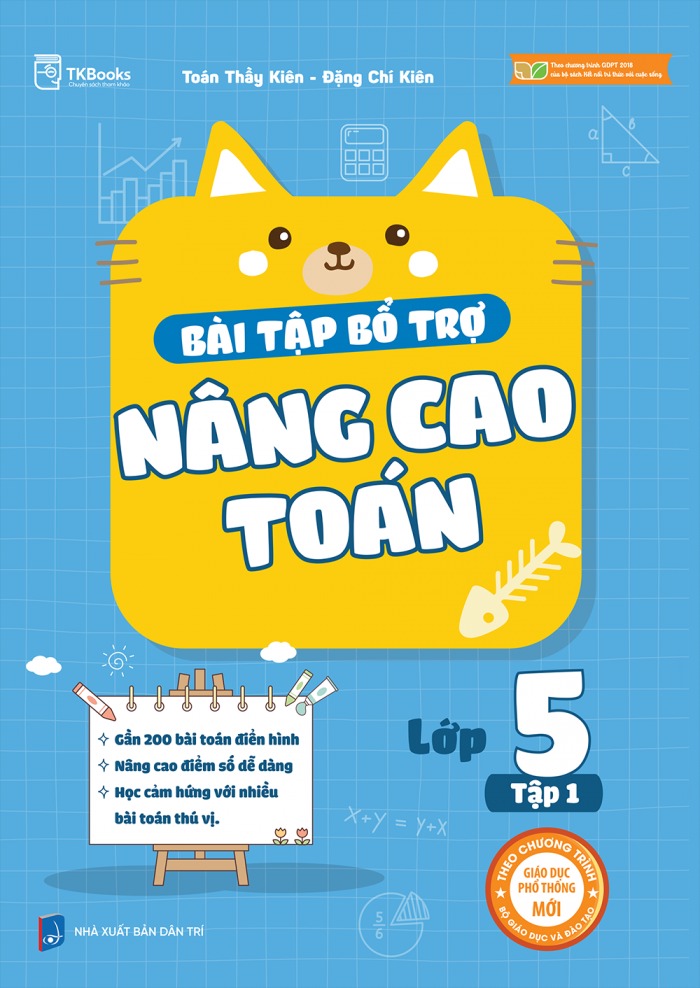 bài tập bổ trợ nâng cao toán lớp 5 - tập 1 - Ảnh 2