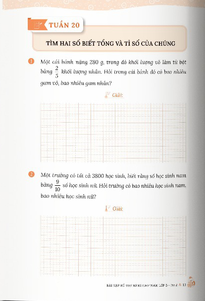 bài tập bổ trợ nâng cao toán lớp 5 - tập 2 - Ảnh 5