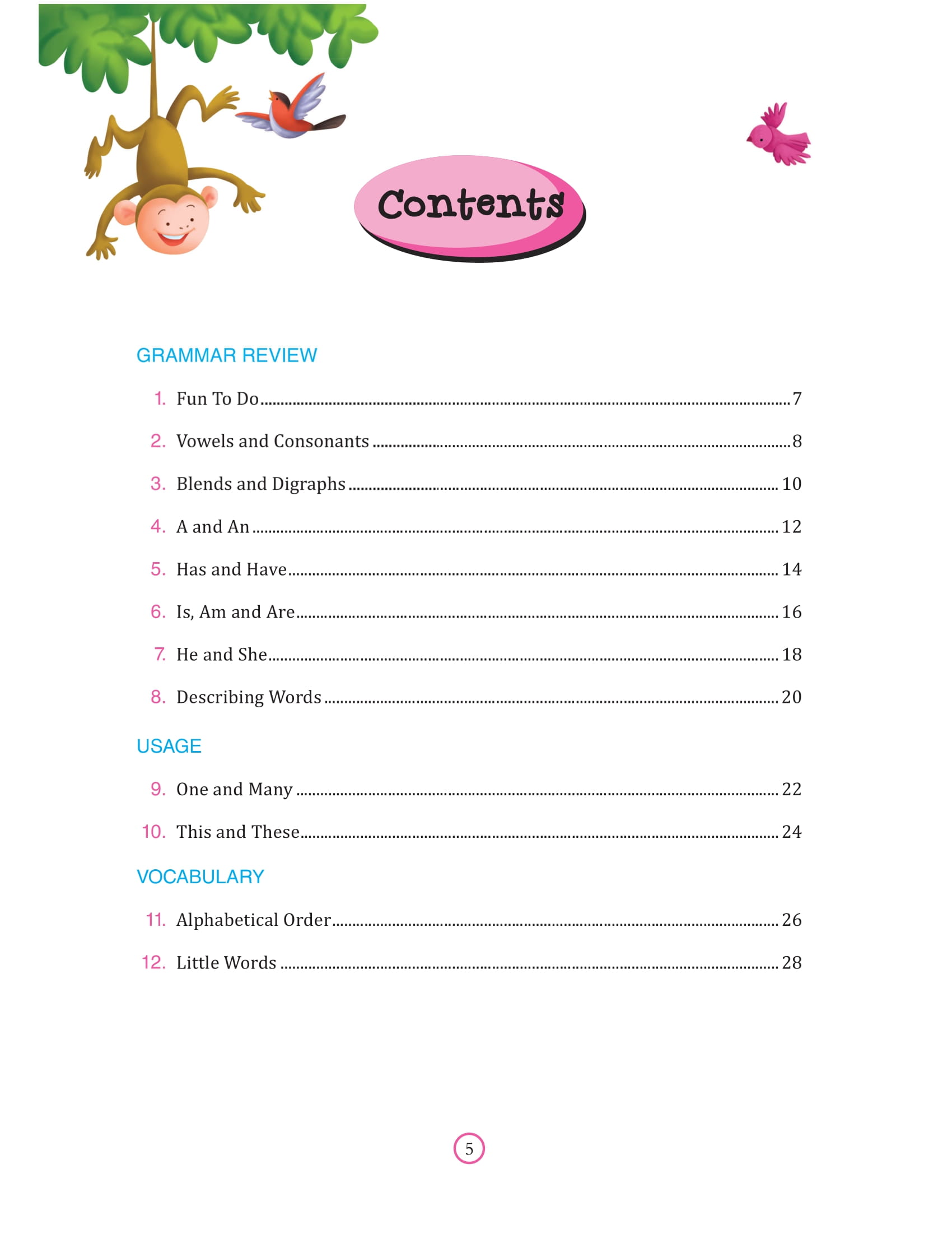 bài tập bổ trợ ngữ pháp tiếng anh - lớp 1 - Ảnh 3