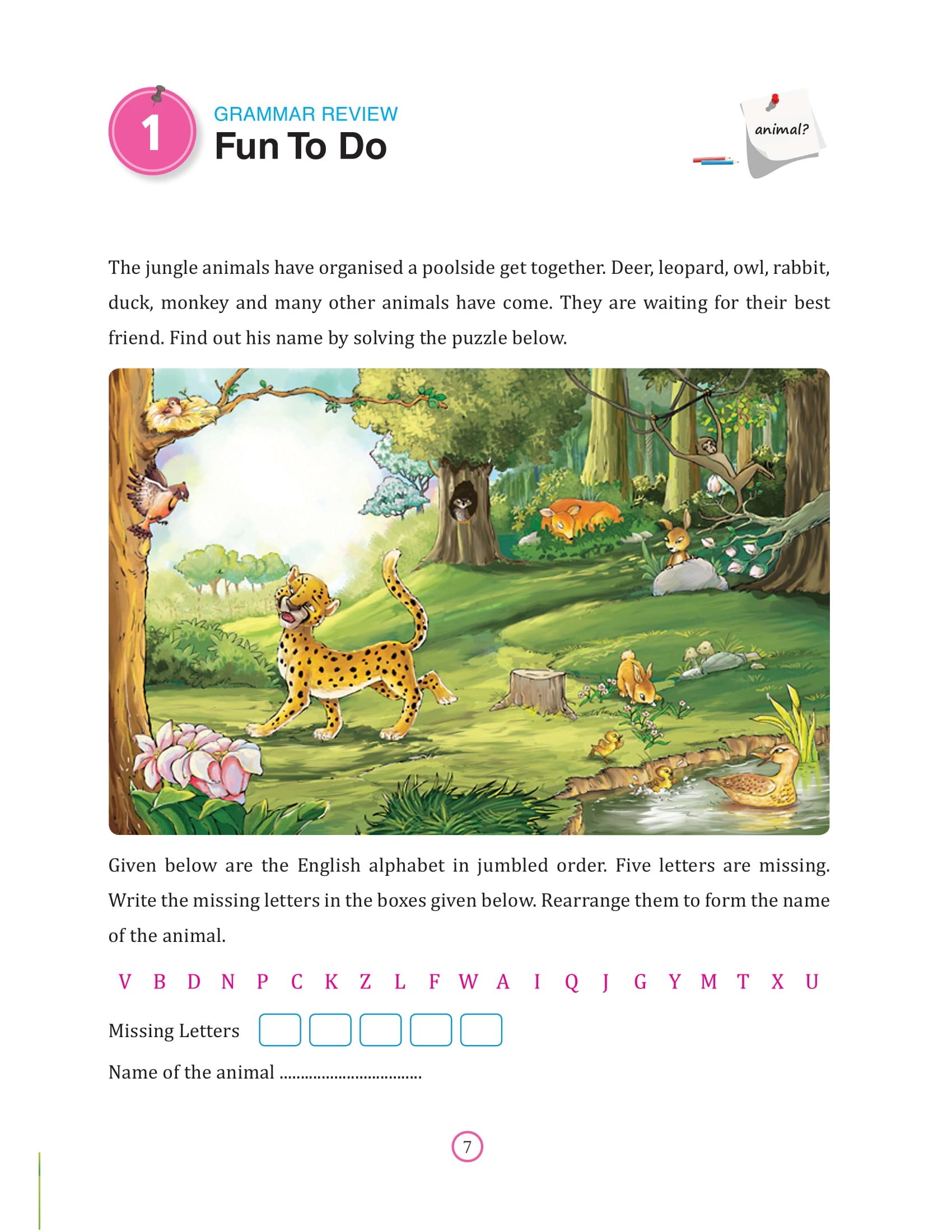 bài tập bổ trợ ngữ pháp tiếng anh - lớp 1 - Ảnh 5