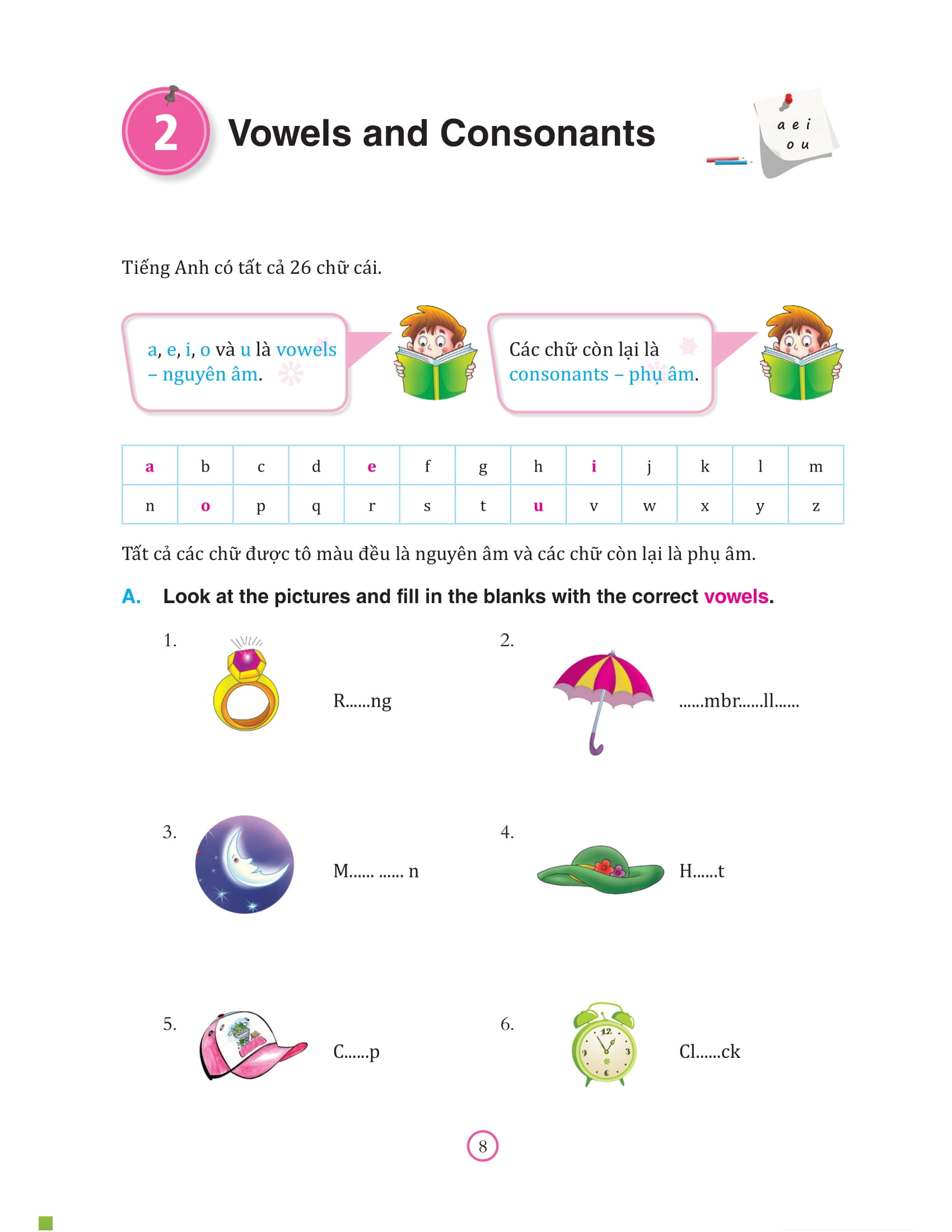 bài tập bổ trợ ngữ pháp tiếng anh - lớp 1 - Ảnh 6