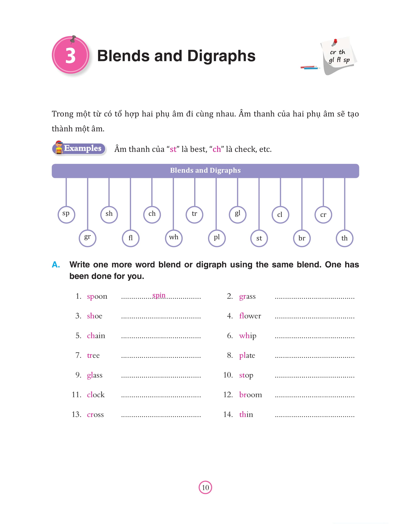 bài tập bổ trợ ngữ pháp tiếng anh - lớp 1 - Ảnh 8