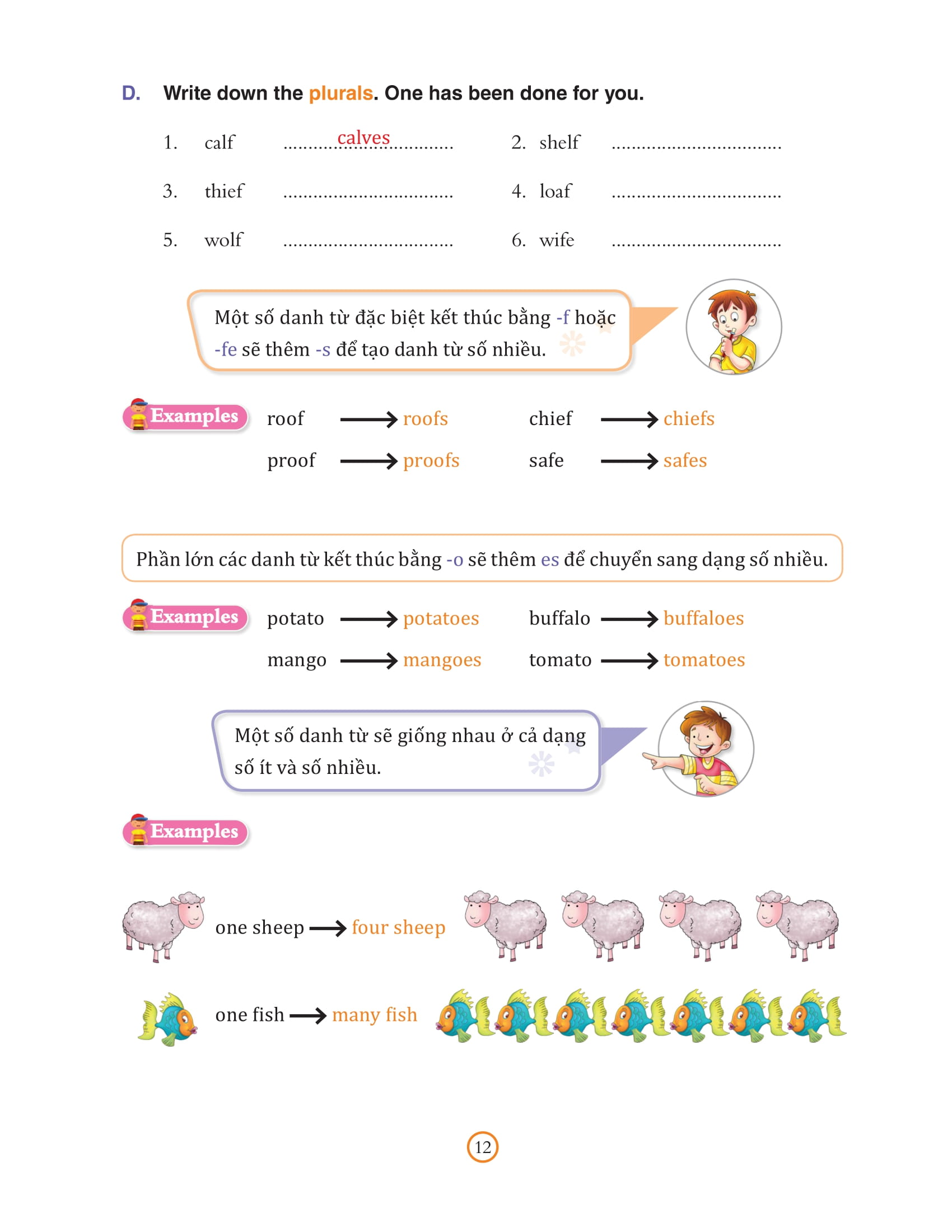 bài tập bổ trợ ngữ pháp tiếng anh - lớp 2 - Ảnh 10