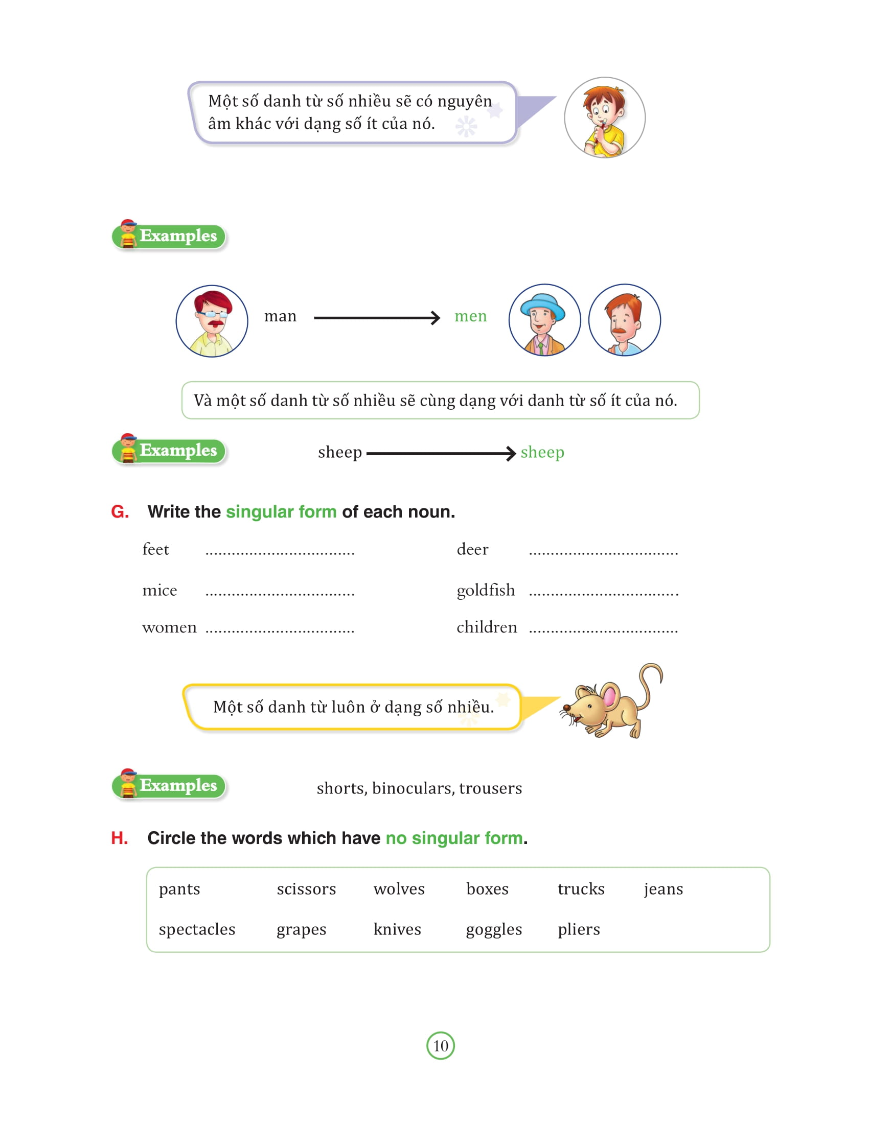 bài tập bổ trợ ngữ pháp tiếng anh - lớp 3 - Ảnh 8