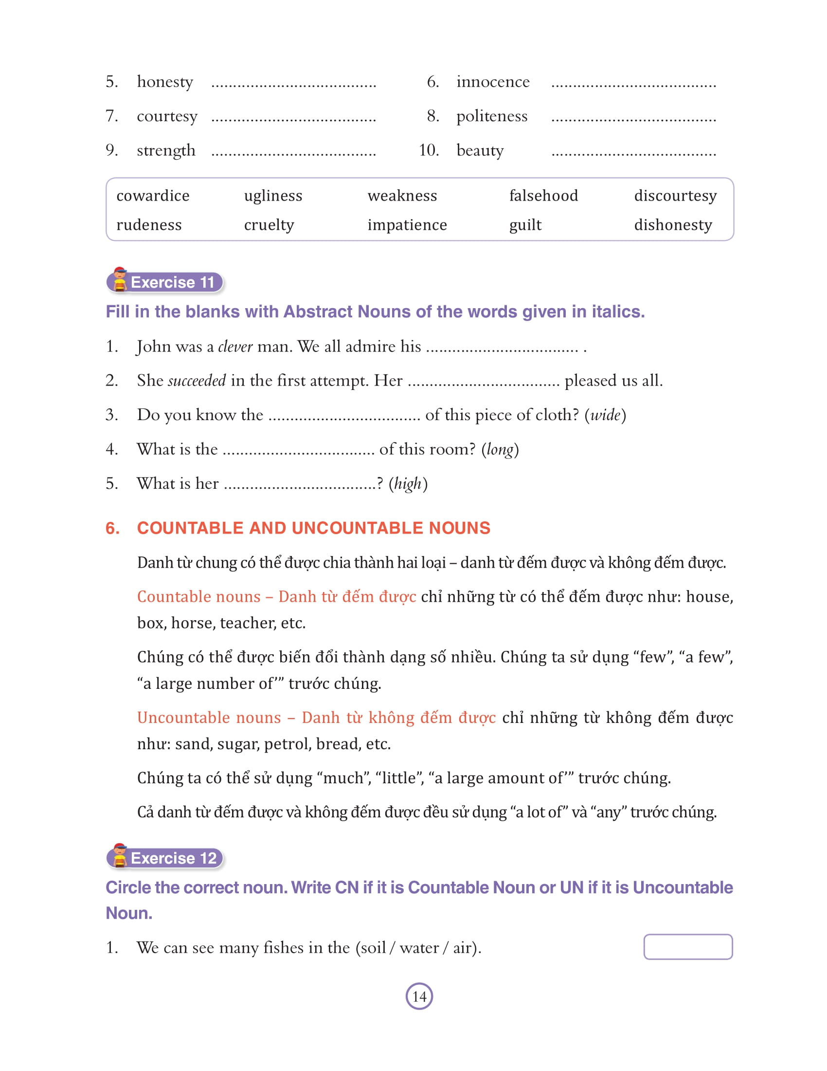 bài tập bổ trợ ngữ pháp tiếng anh - lớp 4 - Ảnh 12
