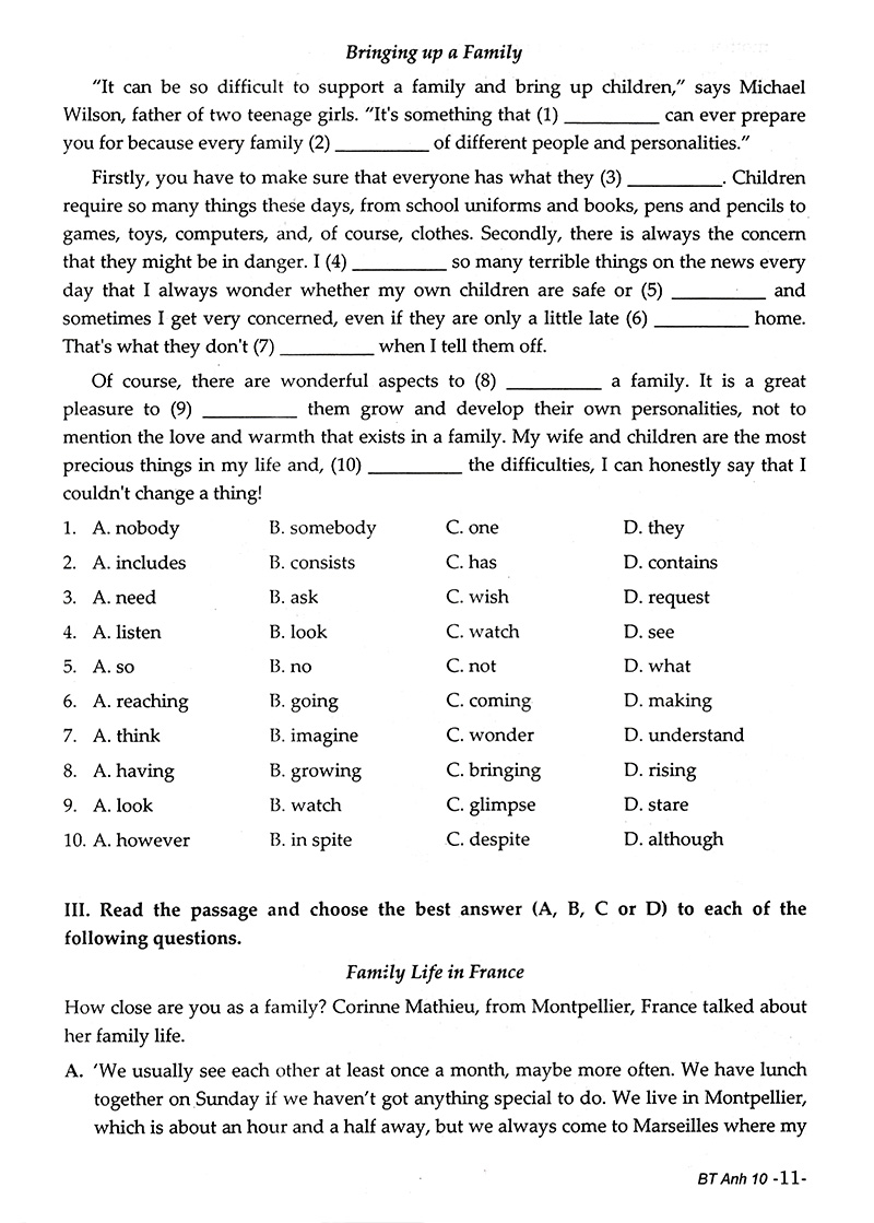 bài tập bỗ trợ & phát triển kĩ năng tiếng anh 10 - Ảnh 10