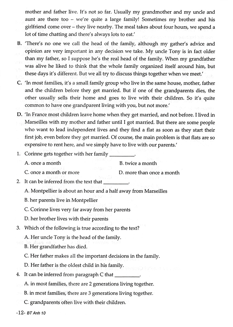 bài tập bỗ trợ & phát triển kĩ năng tiếng anh 10 - Ảnh 11