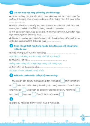 bài tập bổ trợ tiếng việt cơ bản và nâng cao lớp 2 - tập 2 - Ảnh 10