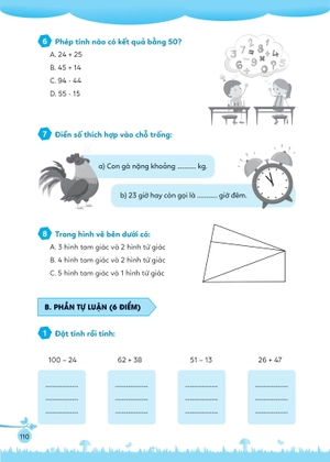 bài tập bổ trợ toán cơ bản và nâng cao lớp 2 - tập 1 - Ảnh 16