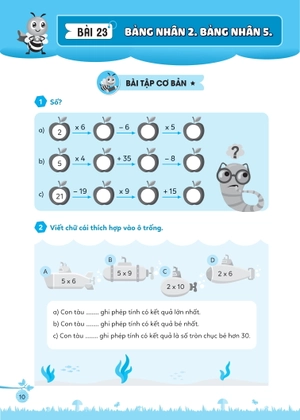 bài tập bổ trợ toán cơ bản và nâng cao lớp 2 - tập 2 - Ảnh 12