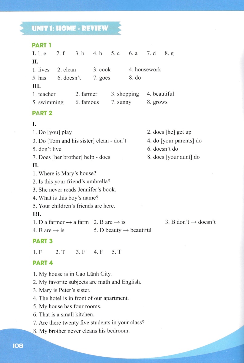 bài tập bổ trợ toàn diện tiếng anh 6 - Ảnh 12