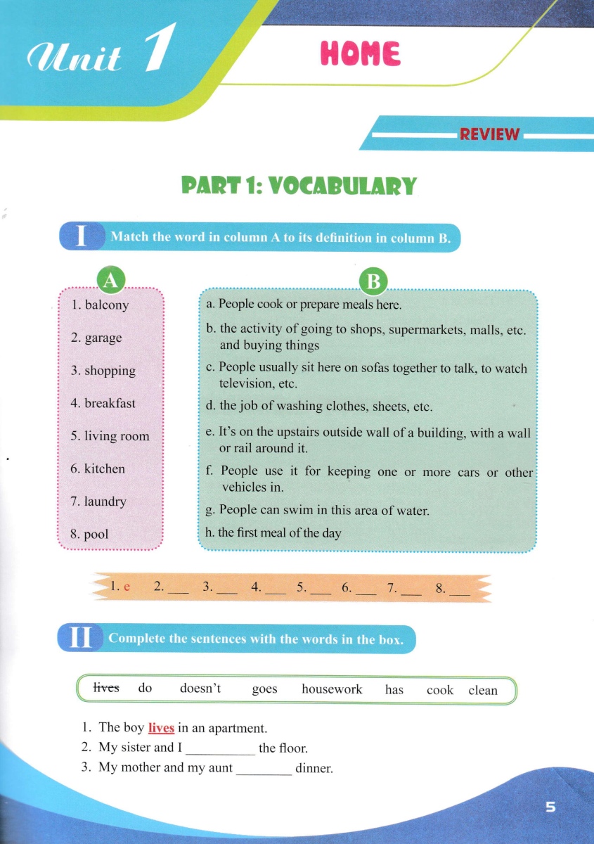 bài tập bổ trợ toàn diện tiếng anh 6 - Ảnh 5