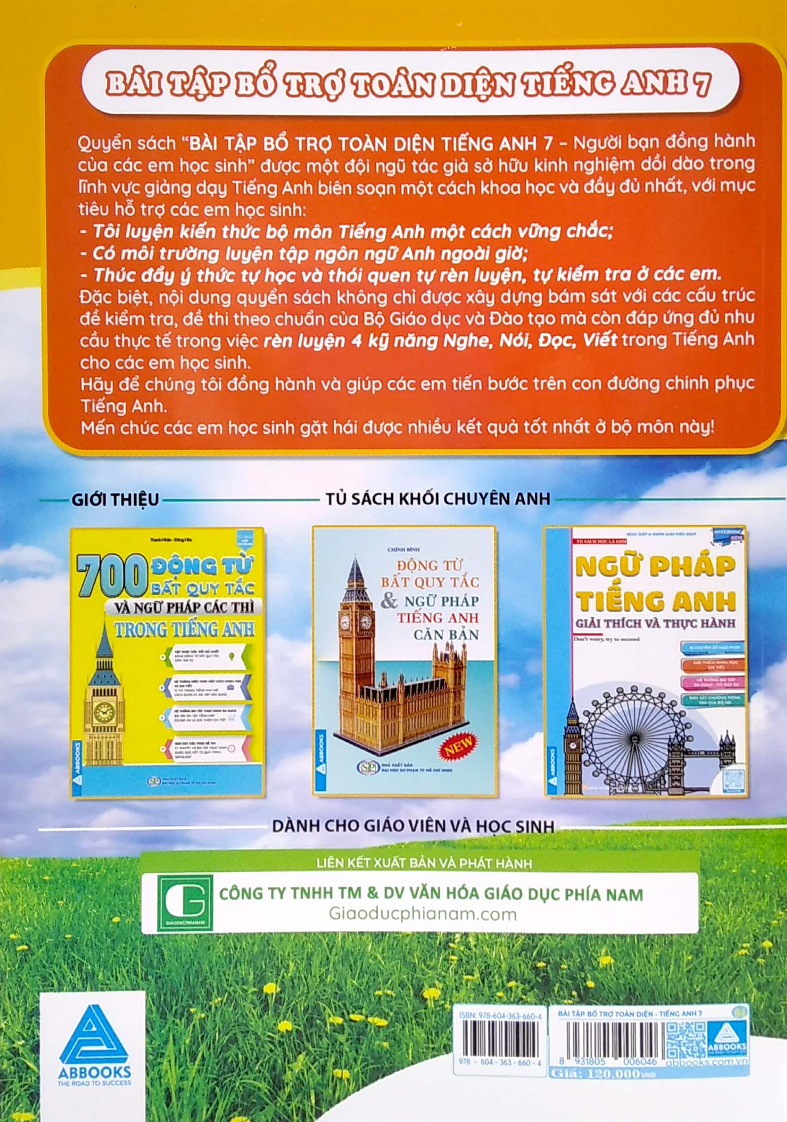 bài tập bỗ trợ toàn diện tiếng anh 7 (người bạn đồng hành của các em học sinh) - Ảnh 6