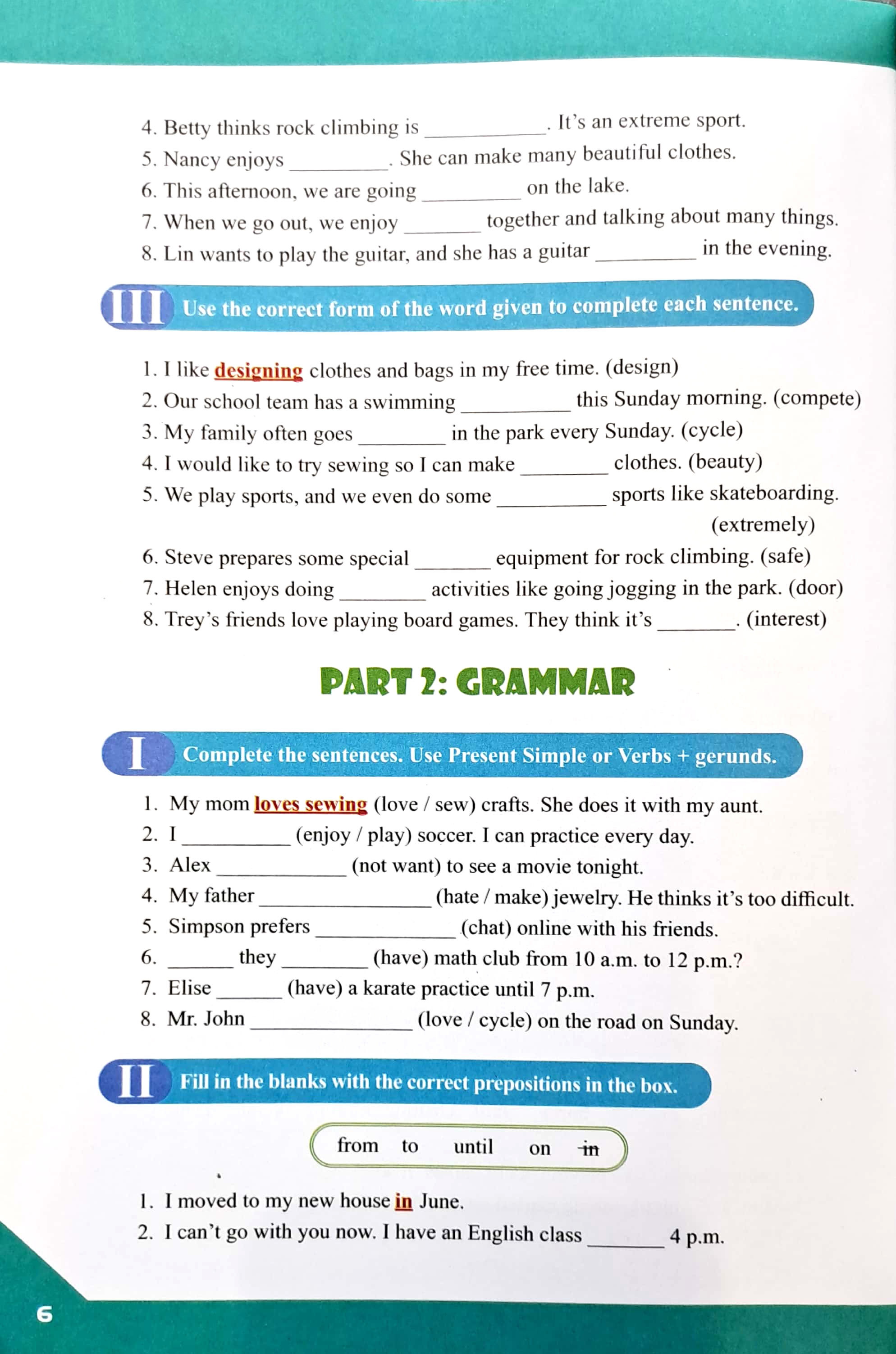 bài tập bổ trợ toàn diện tiếng anh 8 - Ảnh 5