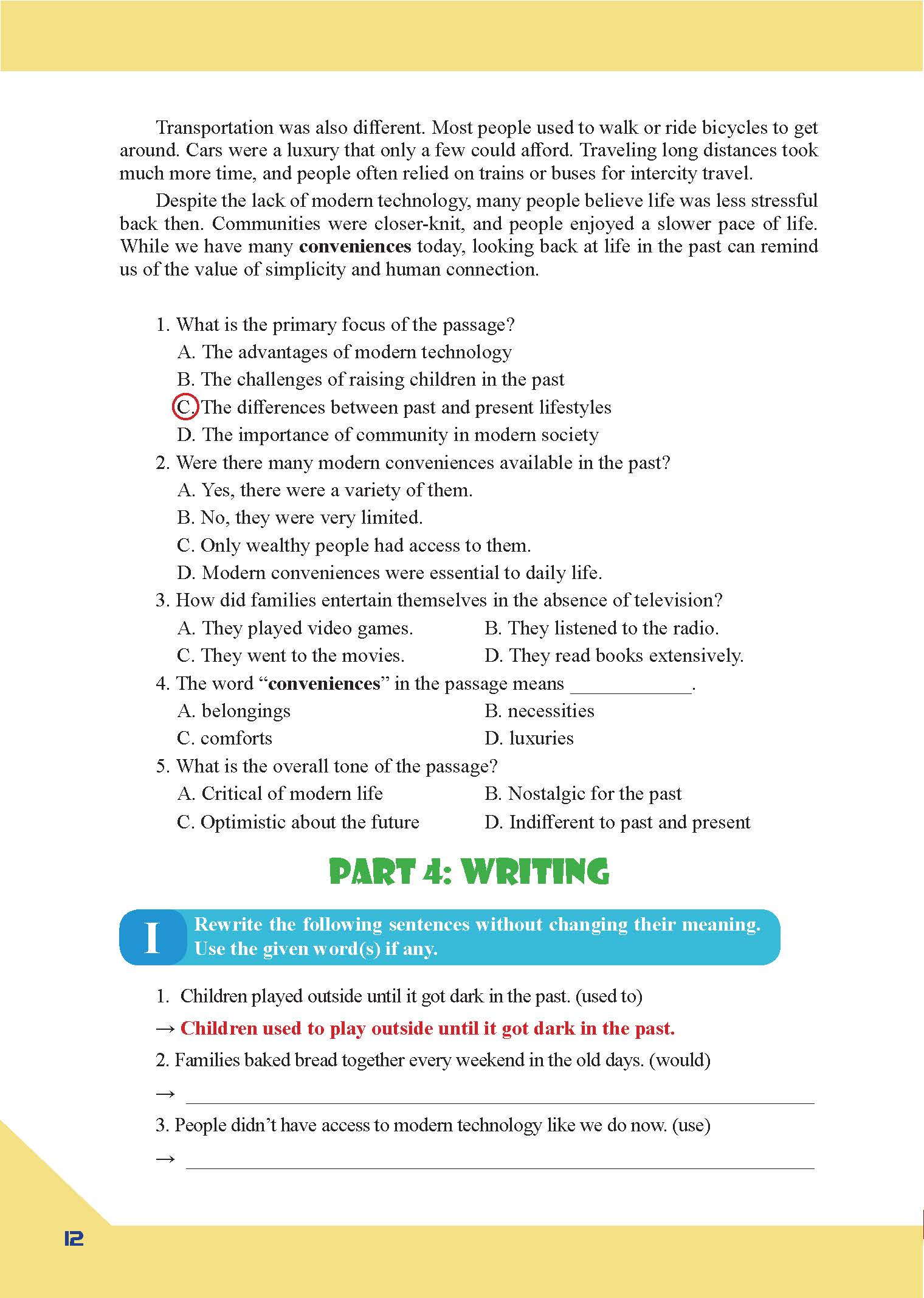 bài tập bổ trợ toàn diện tiếng anh 9 - người bạn đồng hành của các học sinh - Ảnh 13