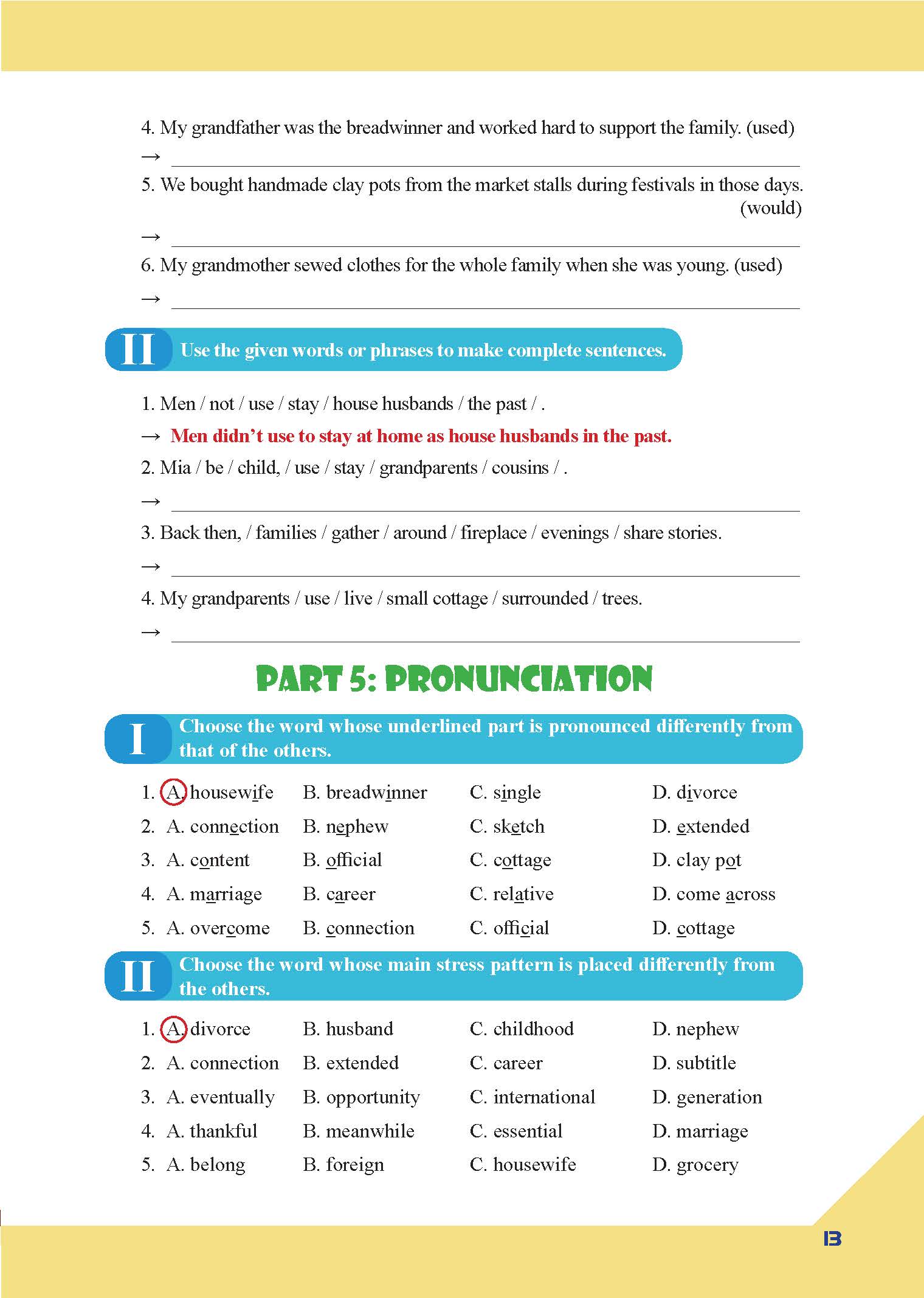 bài tập bổ trợ toàn diện tiếng anh 9 - người bạn đồng hành của các học sinh - Ảnh 14